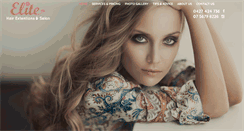 Desktop Screenshot of elitehair.com.au